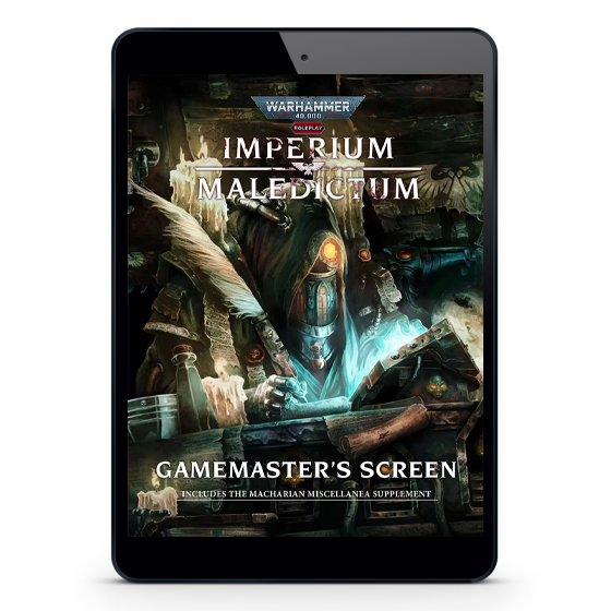 Warhammer 40k Imperium Maledictum Gamesmaster's Screen Warhammer 40k Imperium Maledictum Gamesmaster's Screen