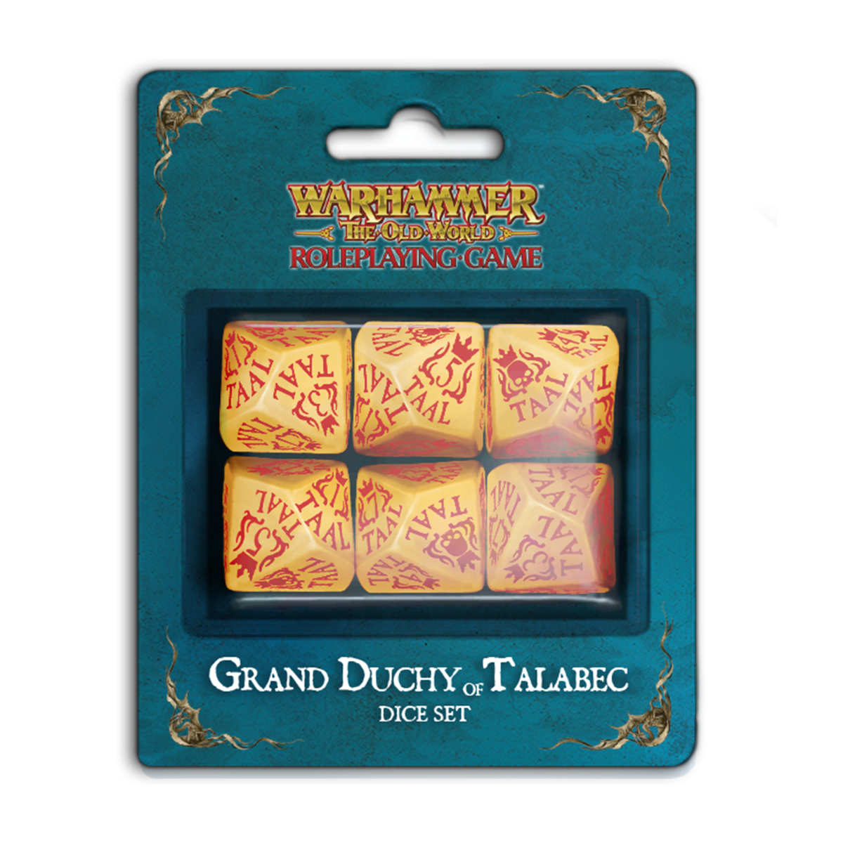 Games Workshop Warhammer Old World – Dados Temáticos High Elf Realms, 20 Piezas Para Jugadores
