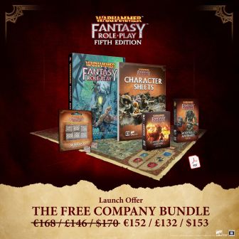 Warhammer Fantasy Roleplay Fifth Edition The Free Company Bundle