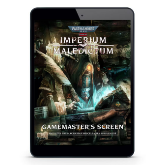Warhammer 40,000 Roleplay: Imperium Maledictum Gamemaster's Screen ⤓