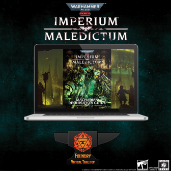 Warhammer 40,000 Roleplay: Imperium Maledictum, Macharian Requisition Guide Foundry Module
