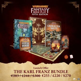 Warhammer Fantasy Roleplay Fifth Edition Karl Franz Bundle