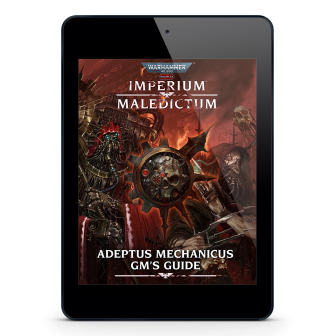 Warhammer 40,000 Roleplay, Imperium Maledictum: Adeptus Mechanicus GM's Guide ⤓