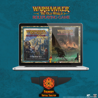 Warhammer: The Old World Roleplaying Game Starter Set & GM Screen Foundry VTT Bundle
