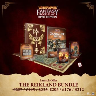 Warhammer Fantasy Roleplay Fifth Edition Reikland Bundle