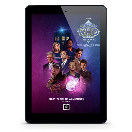 Dr Who Sixty Years of Adventure Book 2 - Roleplaying Game by Cubicle 7 Dr Who Sixty Years of Adventure Book 2 - Roleplaying Game by Cubicle 7