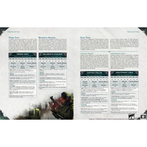 Warhammer 40,000 Roleplay: Imperium Maledictum, Voll Adventures