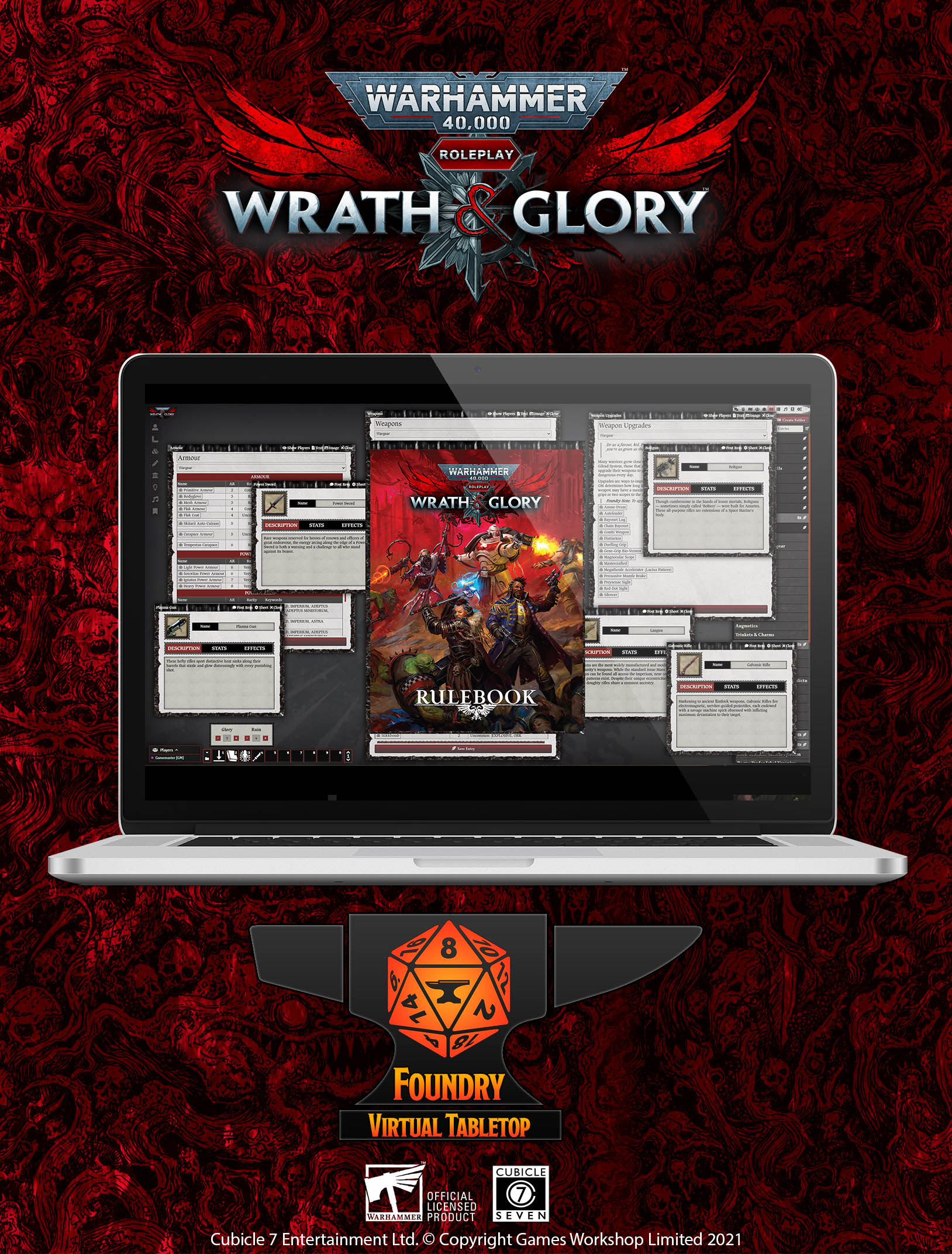 Wrath & Glory on Foundry VTT!