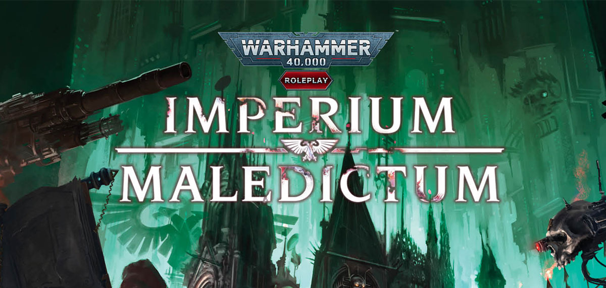 Warhammer 40,000 Roleplay: Imperium Maledictum Cover Reveal and Book ...